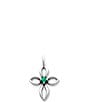 James Avery Remembrance Cross Lab-Created Birthstone Charm - Image 3