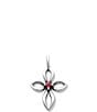 James Avery Remembrance Cross Lab-Created Birthstone Charm - Image 4