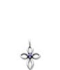 James Avery Remembrance Cross Lab-Created Birthstone Charm - Image 5