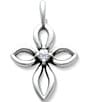 James Avery Remembrance Cross Lab-Created Birthstone Charm - Image 1