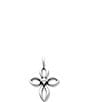 James Avery Remembrance Cross Lab-Created Birthstone Charm - Image 1