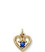 James Avery Remembrance Heart with Lab-Created Charm - Image 3