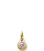 James Avery 14K Gold Remembrance Lab-Created Birthstone Pendant Charm - Image 2