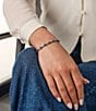 James Avery Rose Link Sterling Silver Line Bracelet - Image 2