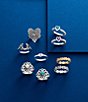 James Avery Rose Ring, Color:Sterling Silver - Image 2
