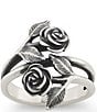 James Avery Rose Wrap Ring, Color:Sterling Silver - Image 1