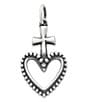 Color:Sterling Silver - Image 1 - Sacred Heart Charm