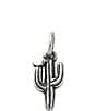James Avery Saguaro Cactus with Bird Charm, Color:Sterling Silver - Image 1