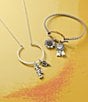 Color:Sterling Silver - Image 2 - Saguaro Cactus with Bird Charm