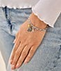 James Avery Scalloped Sterling Silver Charm Cuff Bracelet - Image 4