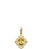 James Avery 14K Gold Enhanced Gem Birthstone Scrolled Pendant - Image 5