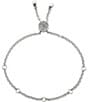 Color:Sterling Silver - Image 1 - Slider Charm Bracelet