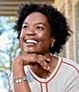 James Avery Small Geometric Hoop Earrings - Image 2