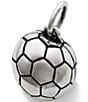 Color:Silver - Image 1 - Soccer Ball Charm
