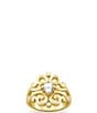 James Avery 14K Spanish Lace Birthstone Ring with Lab-Created Gem - Image 4