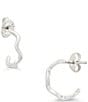 James Avery Squiggle Hoop Earrings - Image 1