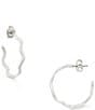 James Avery Squiggle Hoop Earrings - Image 2
