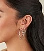 James Avery Squiggle Hoop Earrings - Image 5