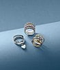 James Avery Stacker Ring with Lab-Created Multi Gemstones - Image 5