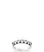 James Avery Stacker Ring with Lab-Created White Crystal Sapphire - Image 1