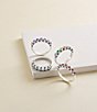 James Avery Stacker Ring with Lab-Created White Crystal Sapphire - Image 3