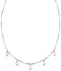 James Avery Star Drops Collar Necklace, Color:Sterling Silver - Image 1