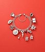 James Avery Sterling Silver Basketball & Hoop Charm - Image 2