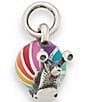 Color:Sterling Silver - Image 3 - Sterling Silver Colorful Enamel Snail Charm