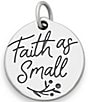 Color:Sterling Silver - Image 1 - Sterling Silver Faith as Small as a Mustard Seed Charm