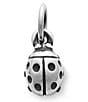 James Avery Sterling Silver Ladybug Charm, Color:Silver - Image 1