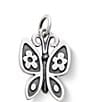 Color:Sterling Silver - Image 1 - Sterling Silver Mariposa Charm