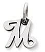 James Avery Sterling Silver Script Initial Bracelet or Necklace Charm ...