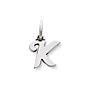 James Avery Sterling Silver Script Initial Bracelet or Necklace Charm ...