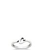 James Avery Sterling Silver Script Initial Ring - Image 5