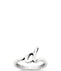 James Avery Sterling Silver Script Initial Ring - Image 6