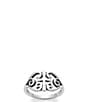 James Avery Sterling Silver Scroll Cross Ring - Image 1