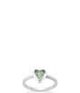 James Avery Sweetheart Green Opal Heart Doublet Ring - Image 1