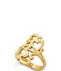 James Avery Swirls and Scrolls Hearts Statement Ring - Image 1