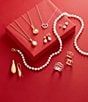 James Avery Teardrop Cultured Pearl Charm - Image 2