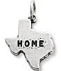Color:Sterling Silver - Image 1 - Texas Is Home Charm