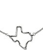 Color:Silver - Image 2 - Texas Adjustable Necklace