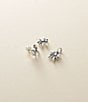 James Avery Tiny Bow Stud Earrings, Color:Sterling Silver - Image 3