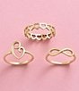 James Avery 14K Tiny Hearts Band - Image 2