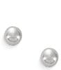 Color:Sterling Silver - Image 1 - Tiny Stud Ear Posts