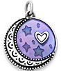 Color:Sterling Silver - Image 1 - To the Moon and Back Sculpted Gemstone Pendant