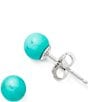 James Avery Turquoise Earrings - Image 1