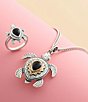 James Avery Turtle Gemstone Ring, Color:Sterling Silver/Black Onyx - Image 3