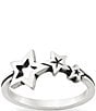 Color:Sterling Silver - Image 1 - Twinkling Stars Ring