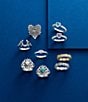 James Avery Twisted Wire Heart Amethyst Ring - Image 2