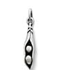 Color:Sterling Silver - Image 1 - Two Peas In A Pod Charm